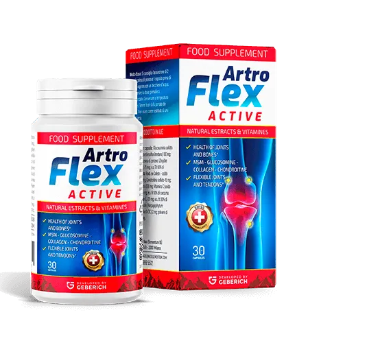 ArtroFlex Active – Complément articulaire naturel au collagène marin et chondroïtine